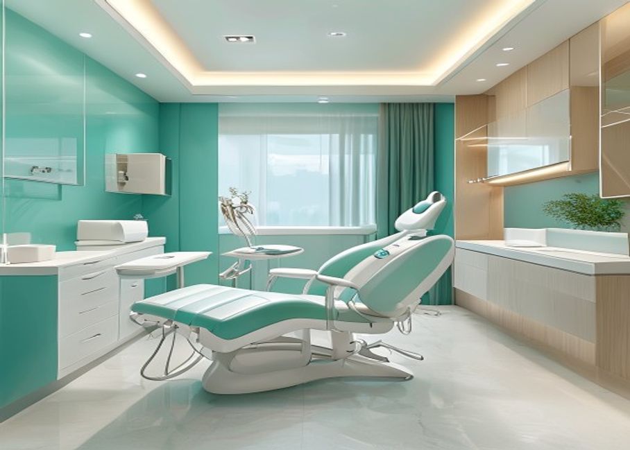 Generated visual of a premium dental treatment room